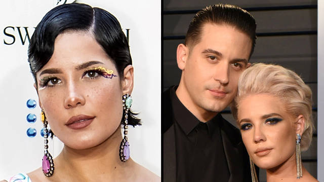 Halsey says she's still friends with "all" her exes
