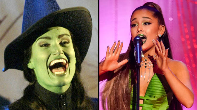 Idina Menzel says Ariana Grande would be "amazing" as Elphaba in the Wicked movie