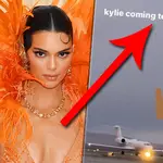 Kylie Jenner and Kendall Jenner are being called out for taking a jet to 'meet for dinner'
