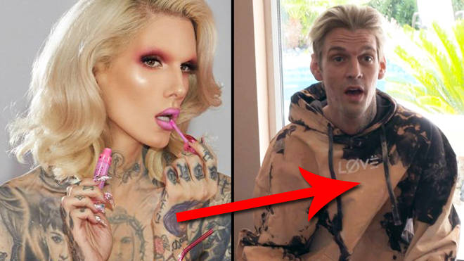 Aaron Carter accuses Jeffree Star of ripping off his merch
