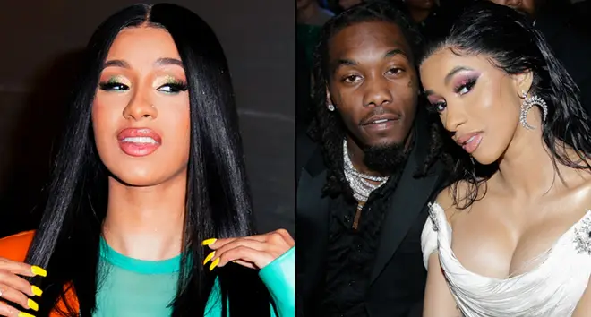 Cardi B at Vogue event on October 10, 2019, Offset and Cardi B attend THE 61ST ANNUAL GRAMMY AWARDS.