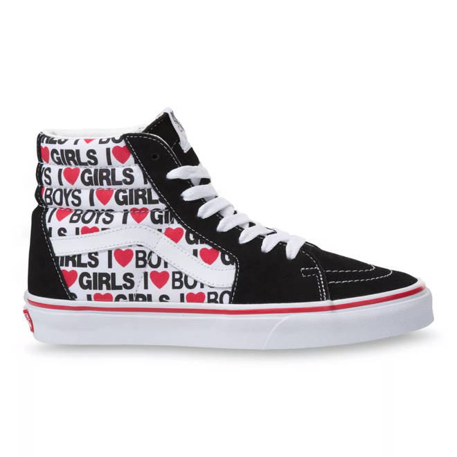 ... Or you can opt for this Vans hi-top look.