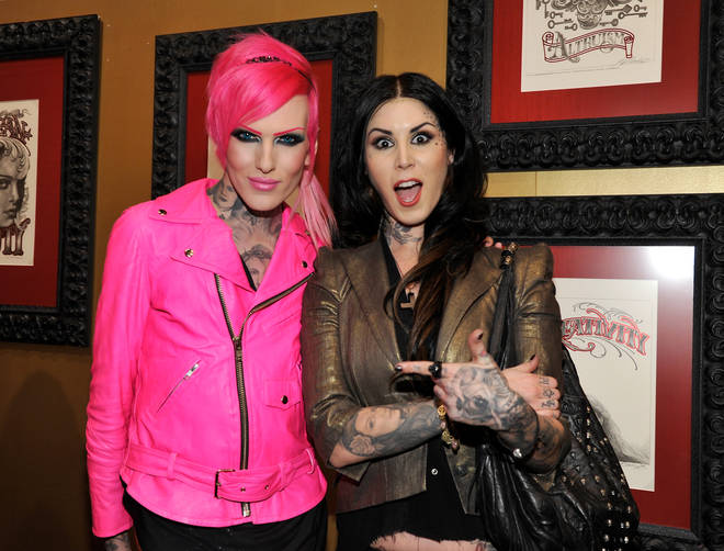 Jeffree Star and Kat Von D attends Sephora's VIP preview party