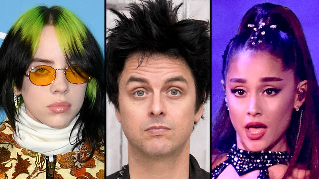 Green Day's Billie Joe Armstrong says Billie Eilish is a real artist but Ariana Grande isn't