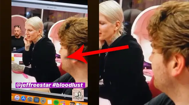 Jeffree Star's Blood Lust palette can be seen in Shane documentary