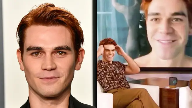 KJ Apa goes nude and shows off his naked ass on Ellen