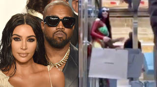 Kanye West left Kim Kardashian in an elevator