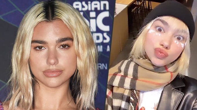Dua Lipa says hair damage from bleaching forced her to cut new fringe -  PopBuzz