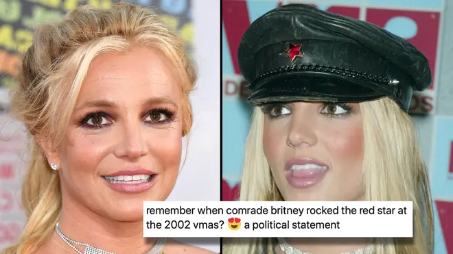 Britney has been showing off her political side during coronavirus lockdown, and fans are reading into it a little too heavily.