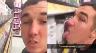 TikToker arrested after licking products in Walmart