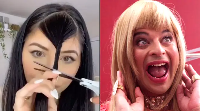 'Quarantine bangs' are a thing on TikTok but celebrity stylist Justin Marjan says don't do it