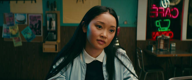 Lana Condor as Lara Jean in To All The Boys I've Loved Before