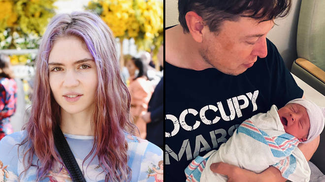 Grimes has previously said that 'everyone hates' the name they have chosen for their first child together.