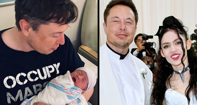 Grimes Elon Musk Baby Name Memes