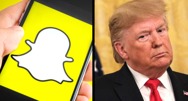 Snapchat Discover Donald Trump
