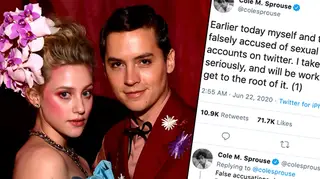 Lili Reinhart and Cole Sprouse attend The 2019 Met Gala, Cole Sprouse Tweets
