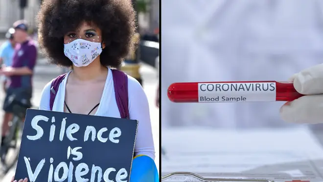 Research has found that Black Lives Matter protests have no link to a rise in coronavirus cases.