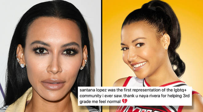 For many LGBTQ+ teenagers, Naya Rivera as Santana Lopez was the first time they'd seen themselves represented on TV.