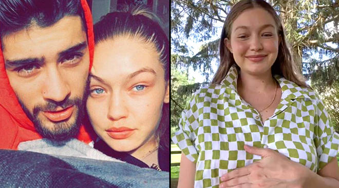 Gigi Hadid shares glimpse of baby bump in Instagram live
