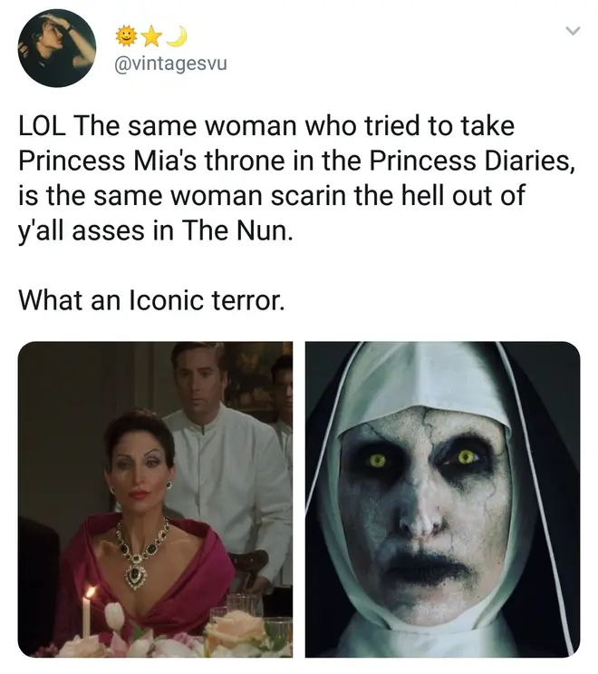 The Nun Bonnie Aarons reactions
