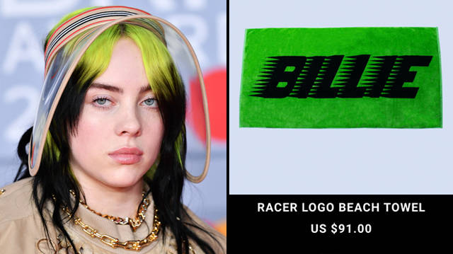 Billie Eilish fans are upset with how expensive her new merch is
