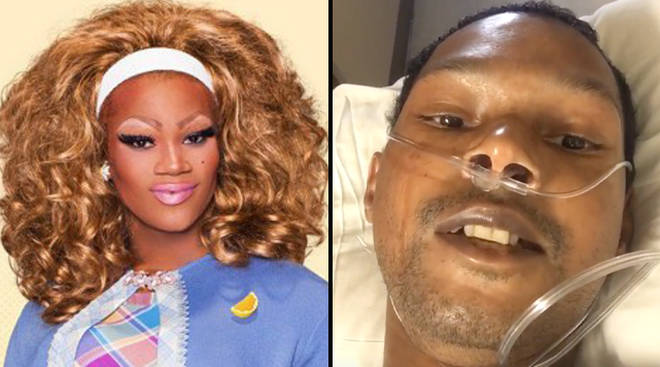 Chi Chi DeVayne was admitted to hospital a month ago with suspected kidney failure.