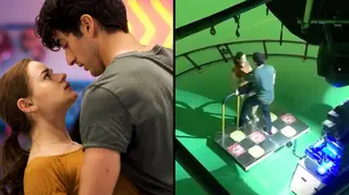 The final dance scene in the arcade was filmed on a green screen.