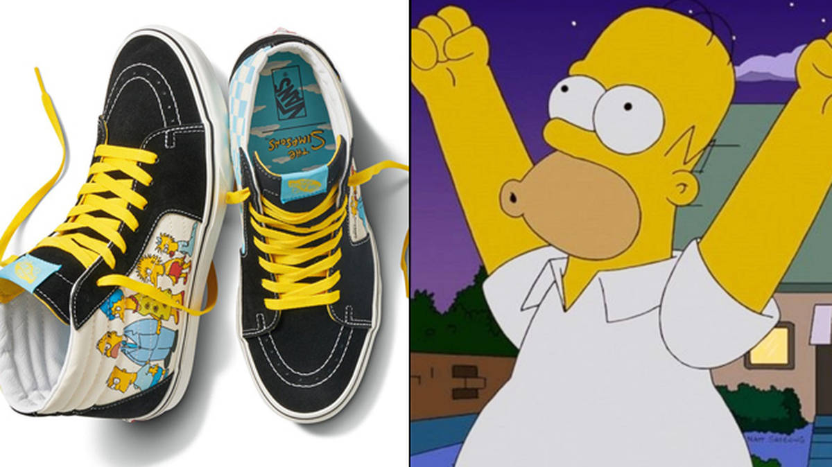 Vans launch new collection with The Simpsons and it looks iconic 