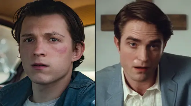 Tom Holland Robert Pattinson lead star studded Netflix cast in The Devil All the Time