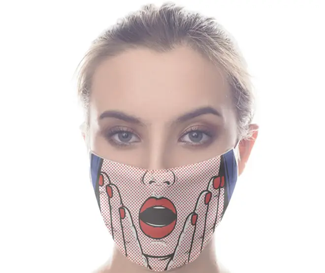 Pop Art Face Mask