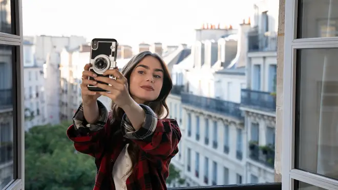 Where to buy: Emily in Paris camera phone case