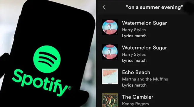 You can now search for any song on Spotify using just the lyrics.