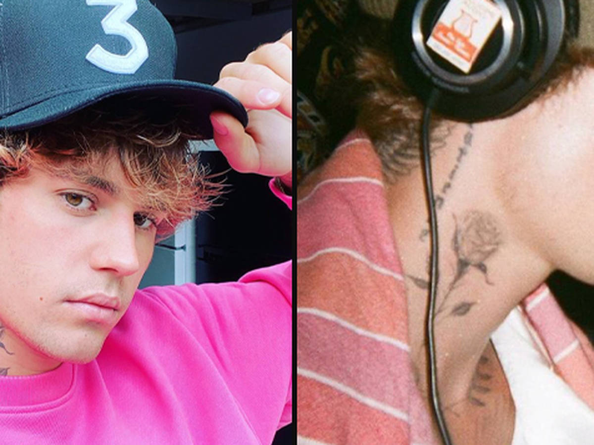 Fans think Justin Bieber's new tattoo is dedicated to Selena Gomez - PopBuzz