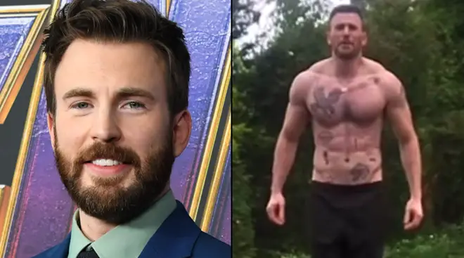 Chris Evans has more tattoos than people thought