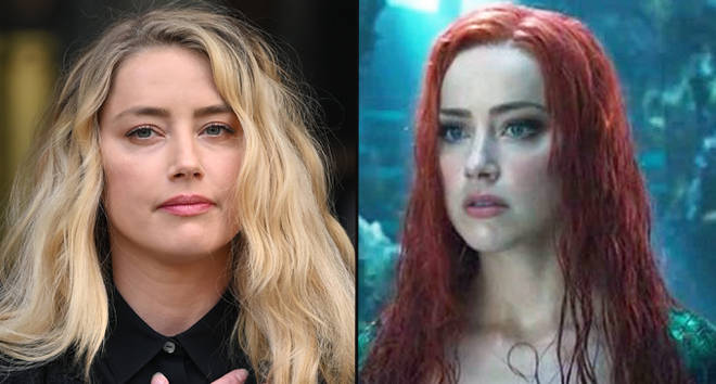 Amber Heard hits back at petition calling for her removal from Aquaman 2.