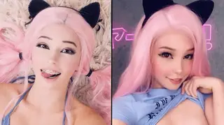 Belle Delphine is selling the condom used in her first ever adult movie
