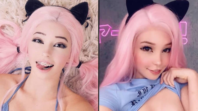 Belle Delphine is selling the condom used in her first adult movie 