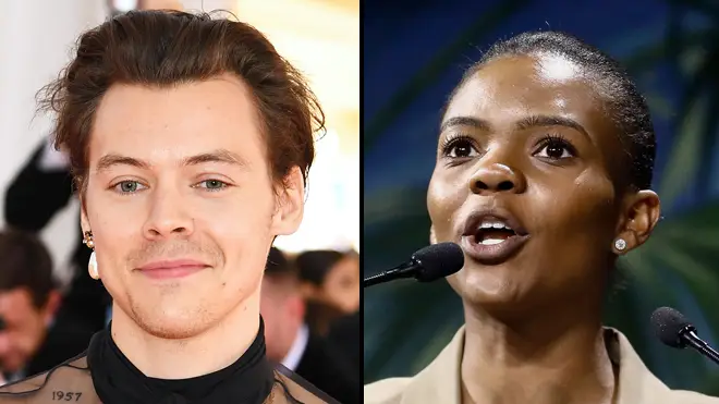 Harry Styles claps back at Candace Owens criticising him for wearing a dress