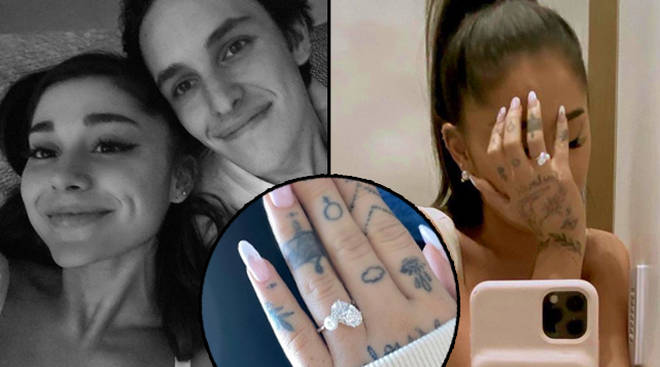 Ariana Grande and Dalton Gomez are engaged