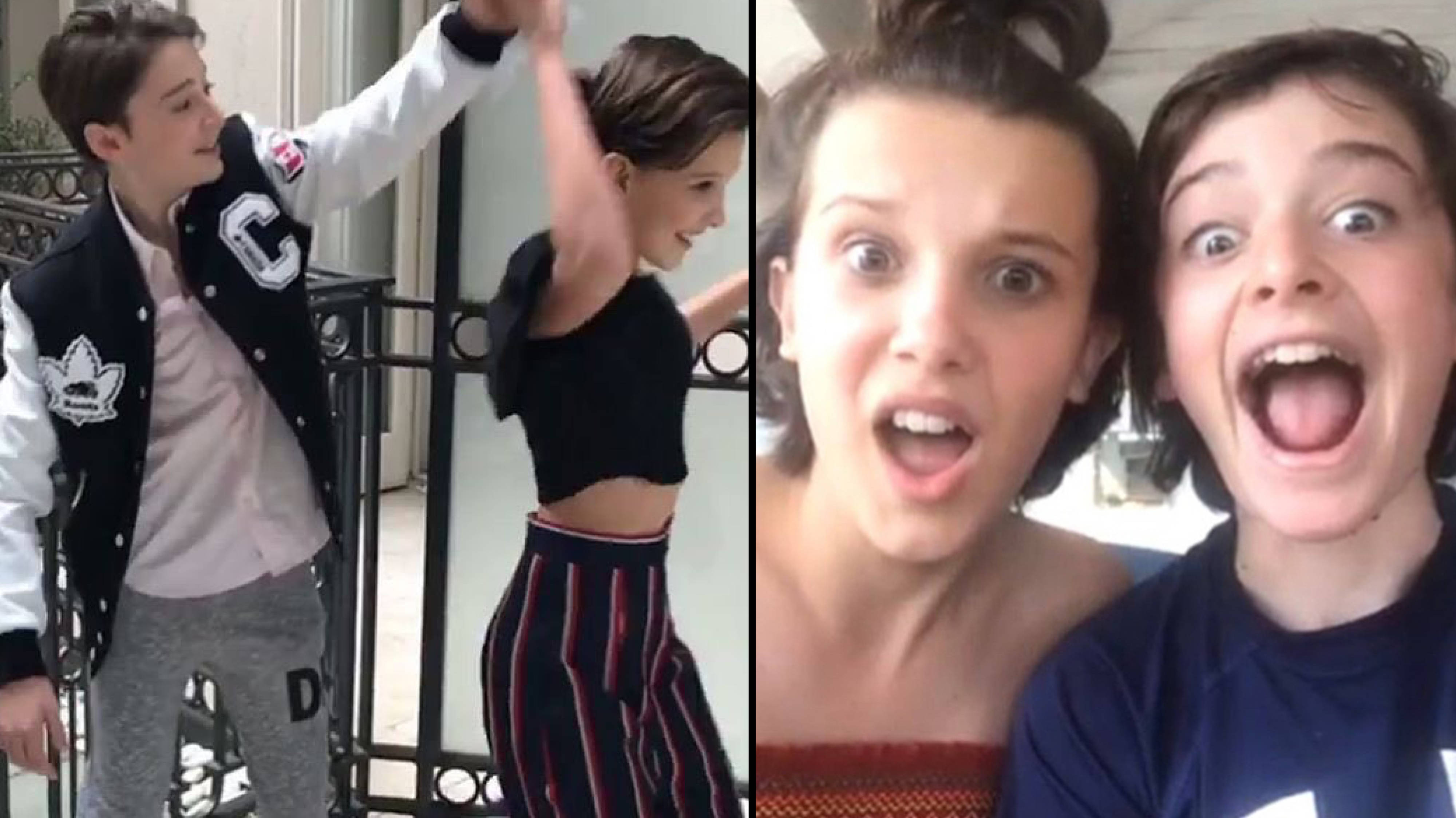 10 Times Millie Bobby Brown And Noah Schnapp's Friendship Ended You Emotionally - PopBuzz