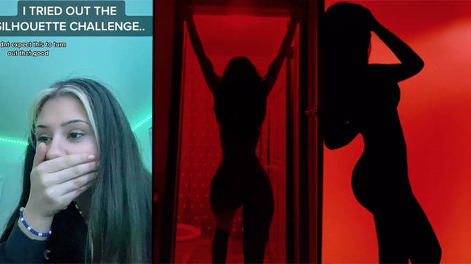 Nsfw silhouette challenge