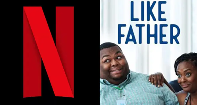 Netflix logo / Like Father promo image