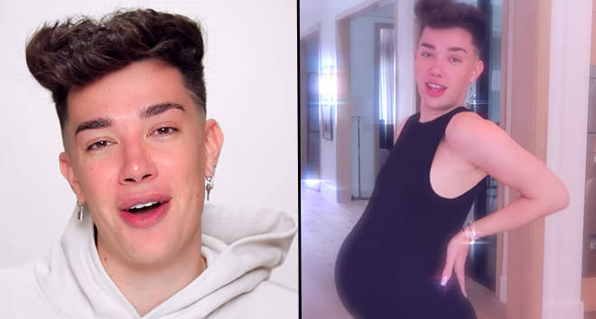 Is James Charles pregnant?