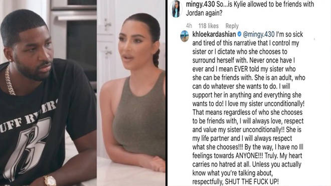 Khloe Kardashian claps back at troll asking if Kylie Jenner can be friends with Jordyn Woods (2)