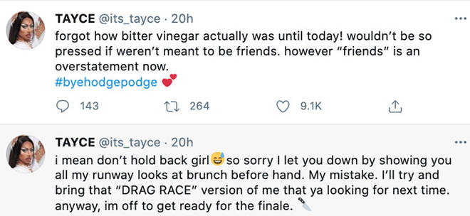 Tayce's Tweets