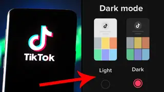 How to enable TikTok dark mode