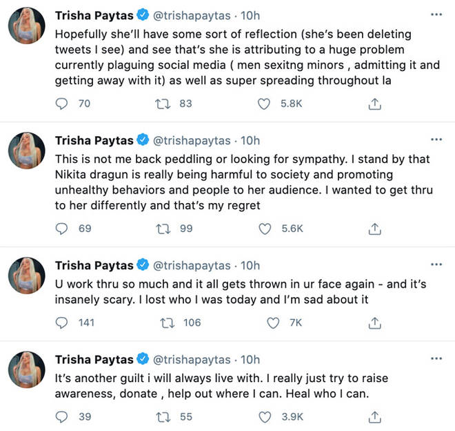 Trisha Paytas Tweets
