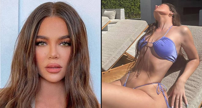 Girl in bikinis thats super small and uncensored Khloe Kardashian Addresses Unedited Bikini Photo After Trying To Get It Removed From Popbuzz