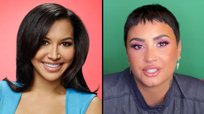 Glee cast reunite with Demi Lovato to pay tribute to Naya Rivera
