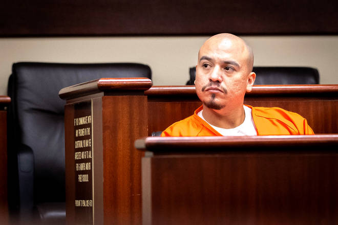 William Sotelo appears in Riverside County Superior Court in January 2020